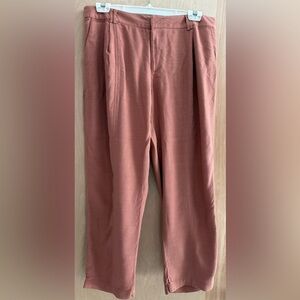 Club Monaco Rose Crepe Stovepipe Pants.